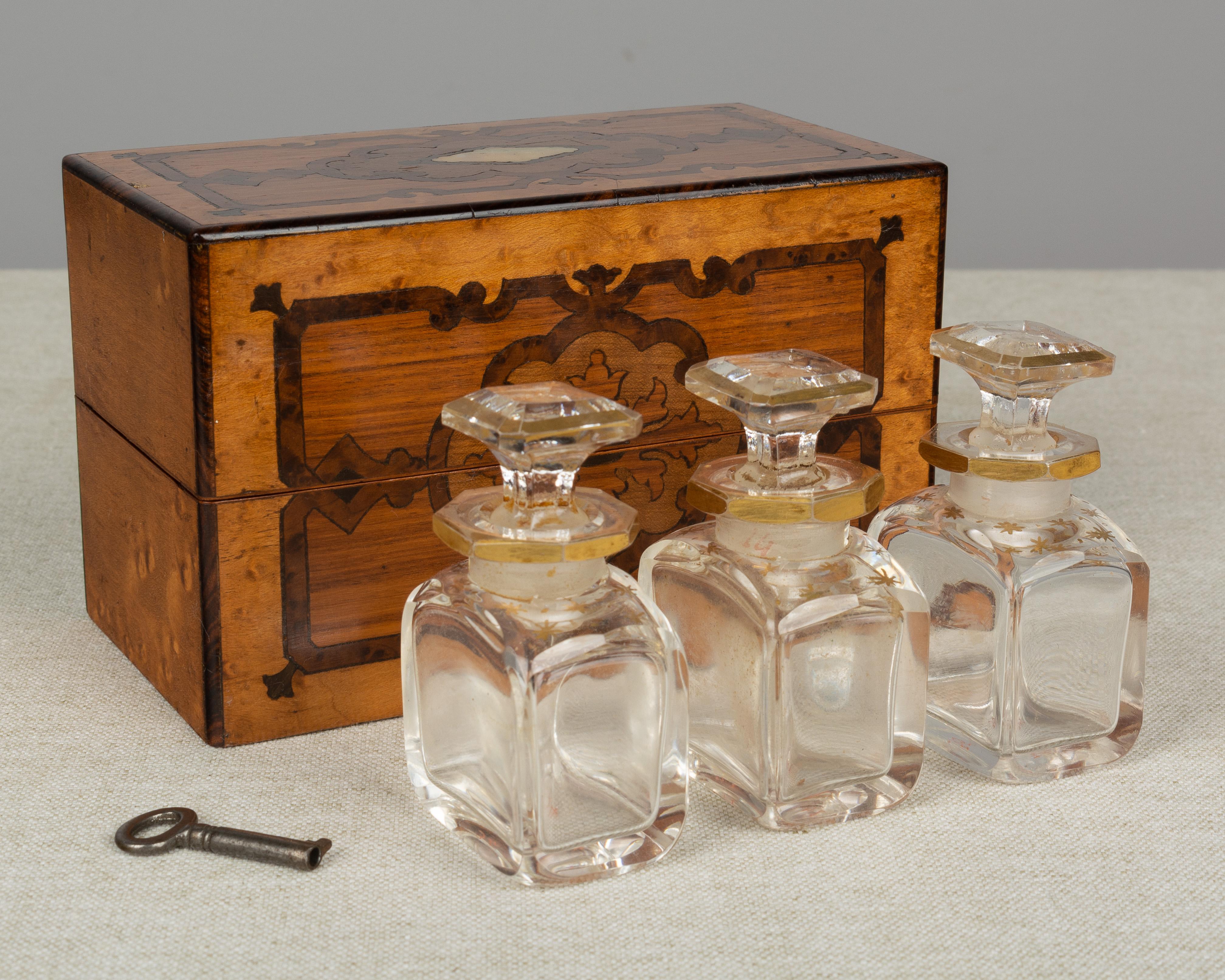 19th Century French Marquetry Perfume Box 3