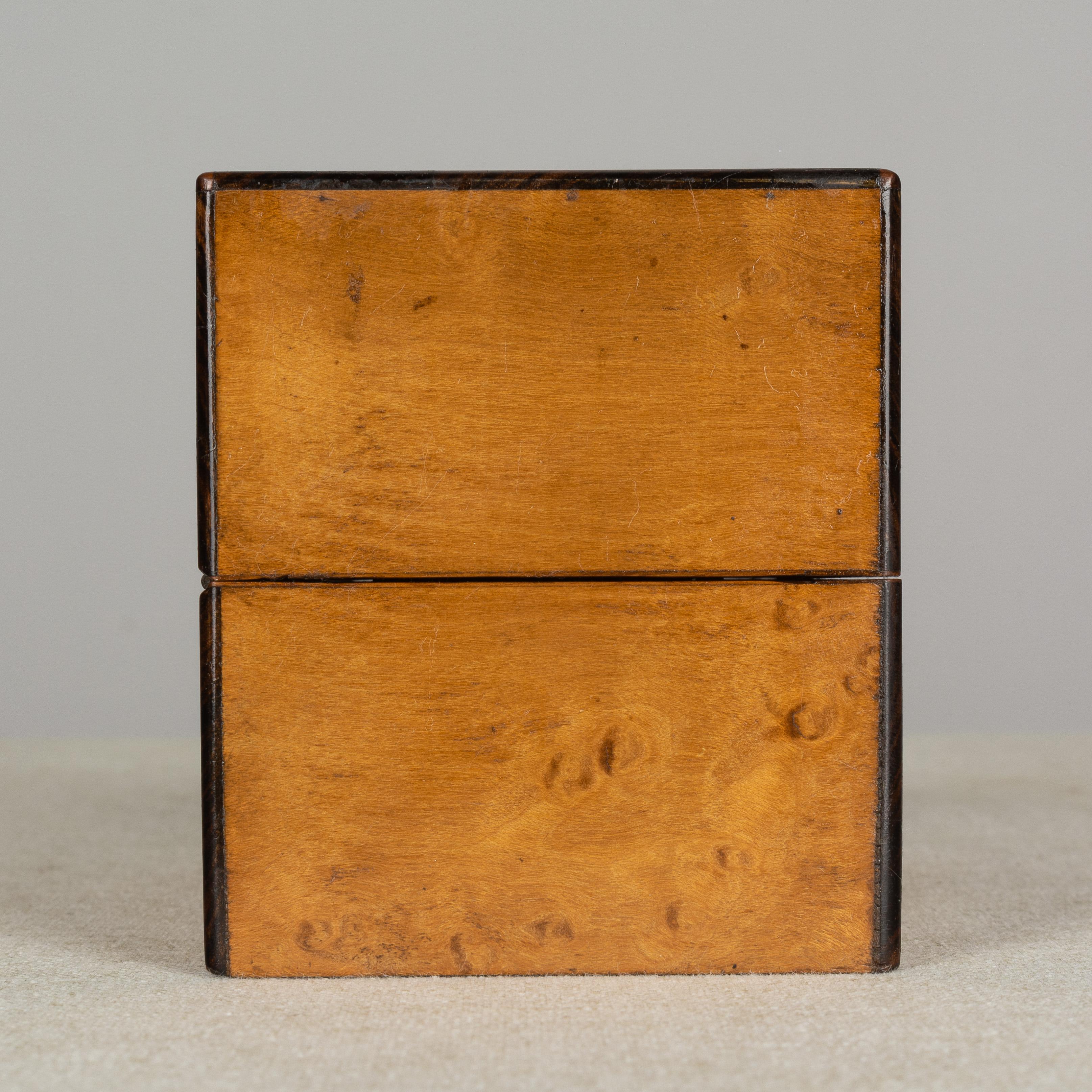 19th Century French Marquetry Perfume Box In Good Condition In Winter Park, FL
