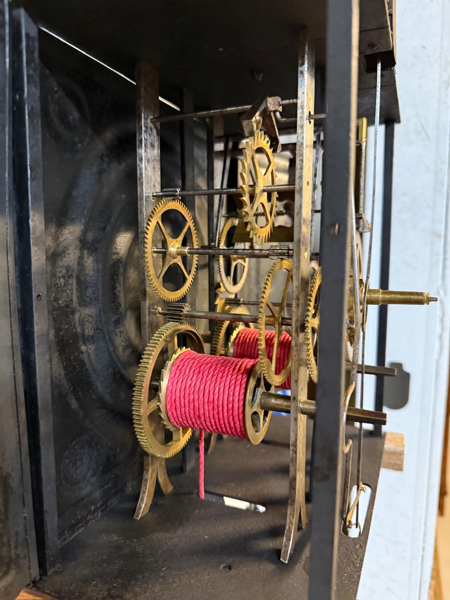 XIX sec. Orologio Morbier francese o Comtoise Mouvement in vendita 4