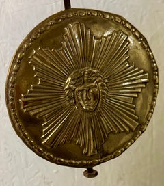 XIX sec. Orologio Morbier francese o Comtoise Mouvement