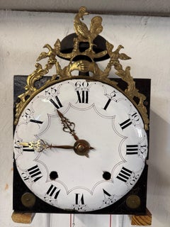 19th c. French Morbier Clock or Tall Case Movement