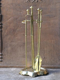 19th C. French Napoleon III Fire Companion Set