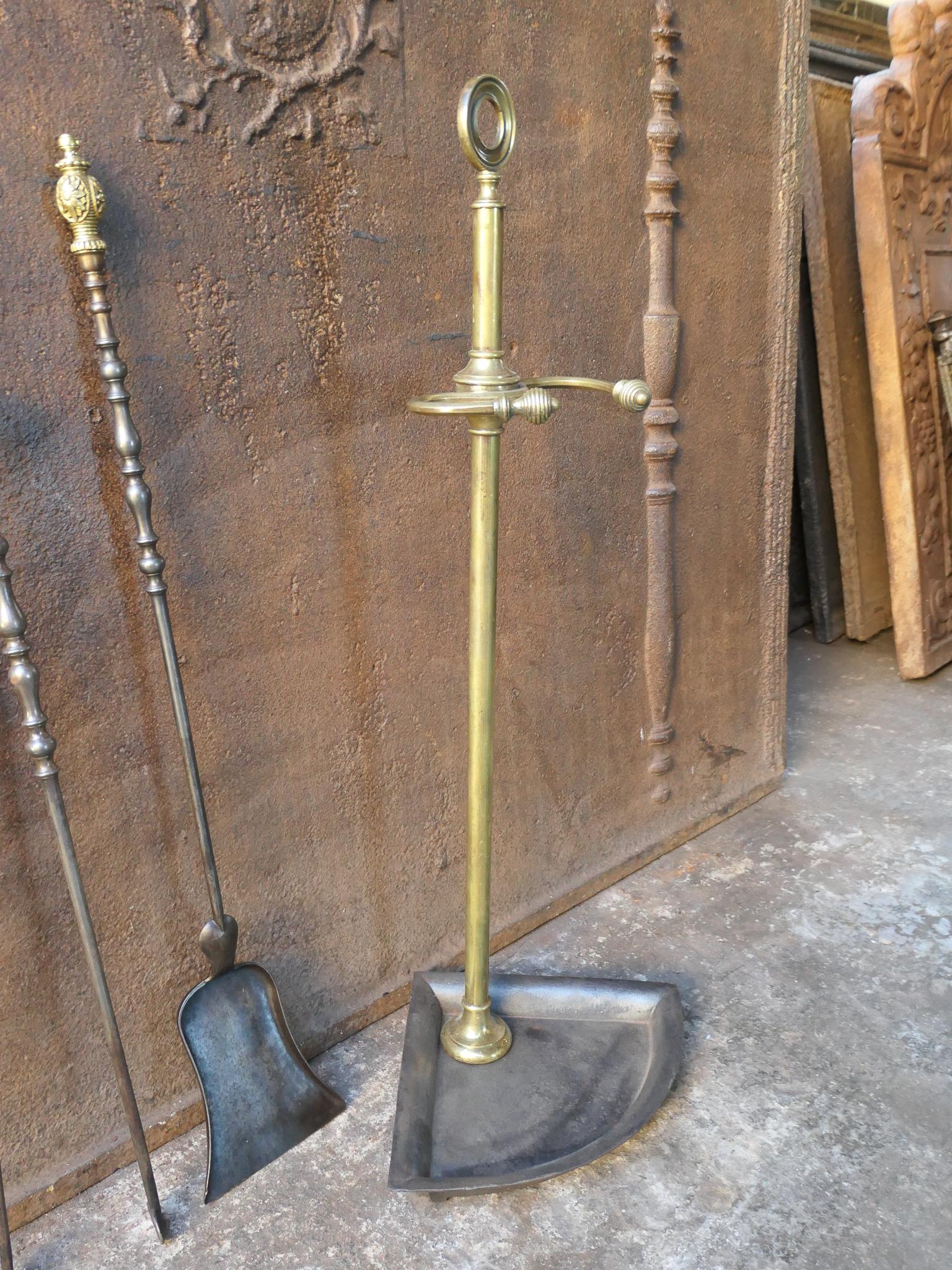 19th C. French Napoleon III Fireplace Tools For Sale 6
