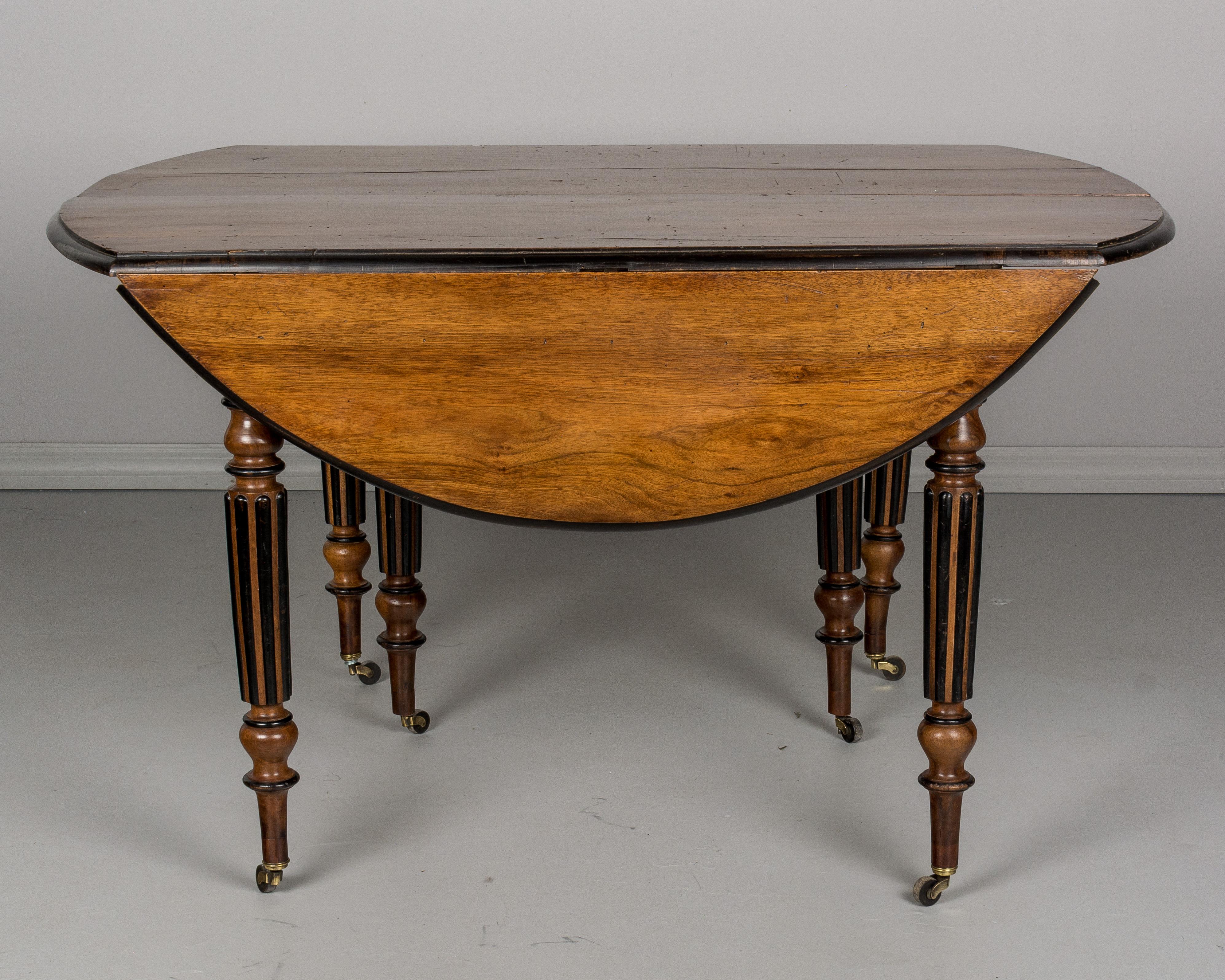19th Century French Napoleon III Style Dining Table 5