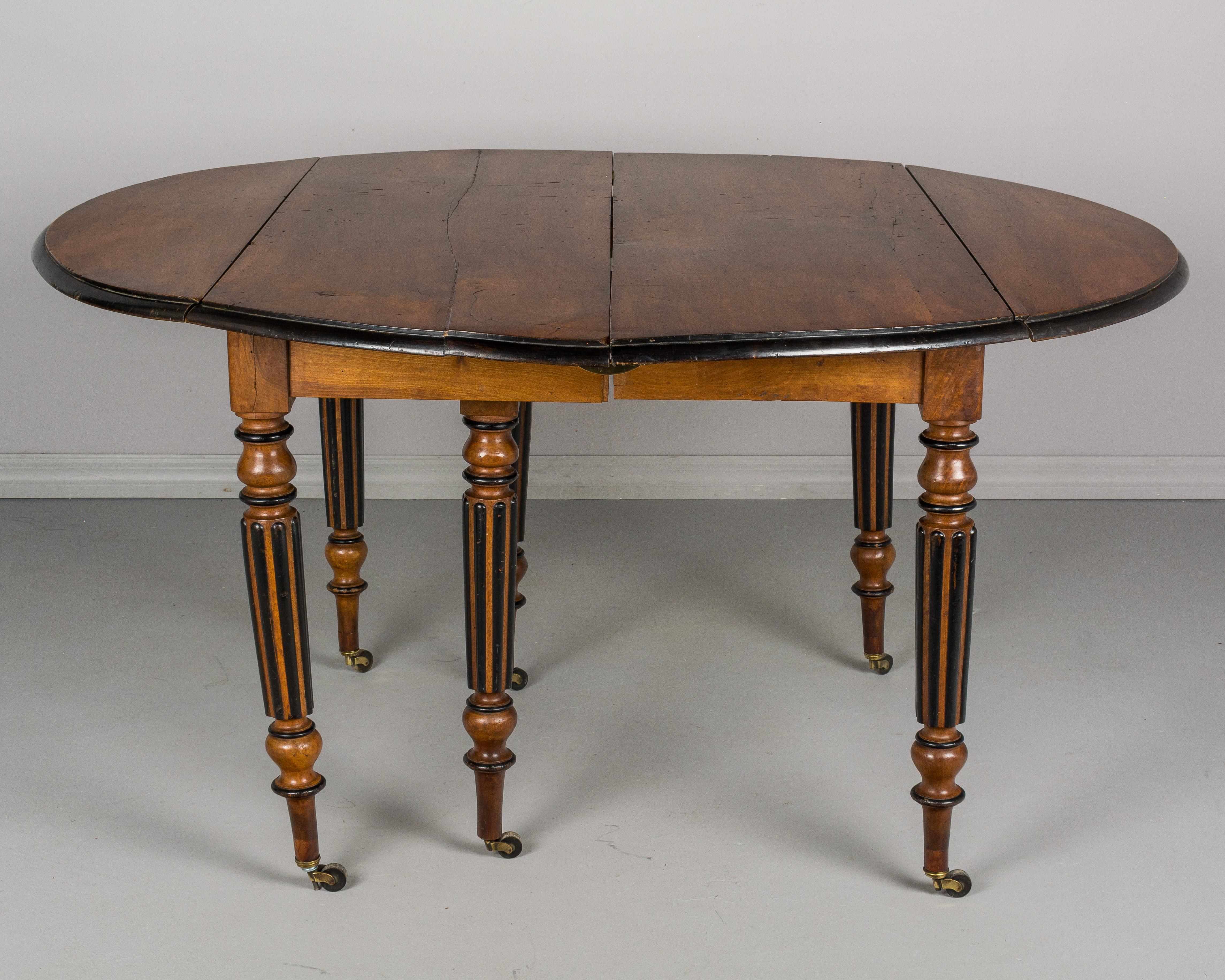 Hand-Crafted 19th Century French Napoleon III Style Dining Table
