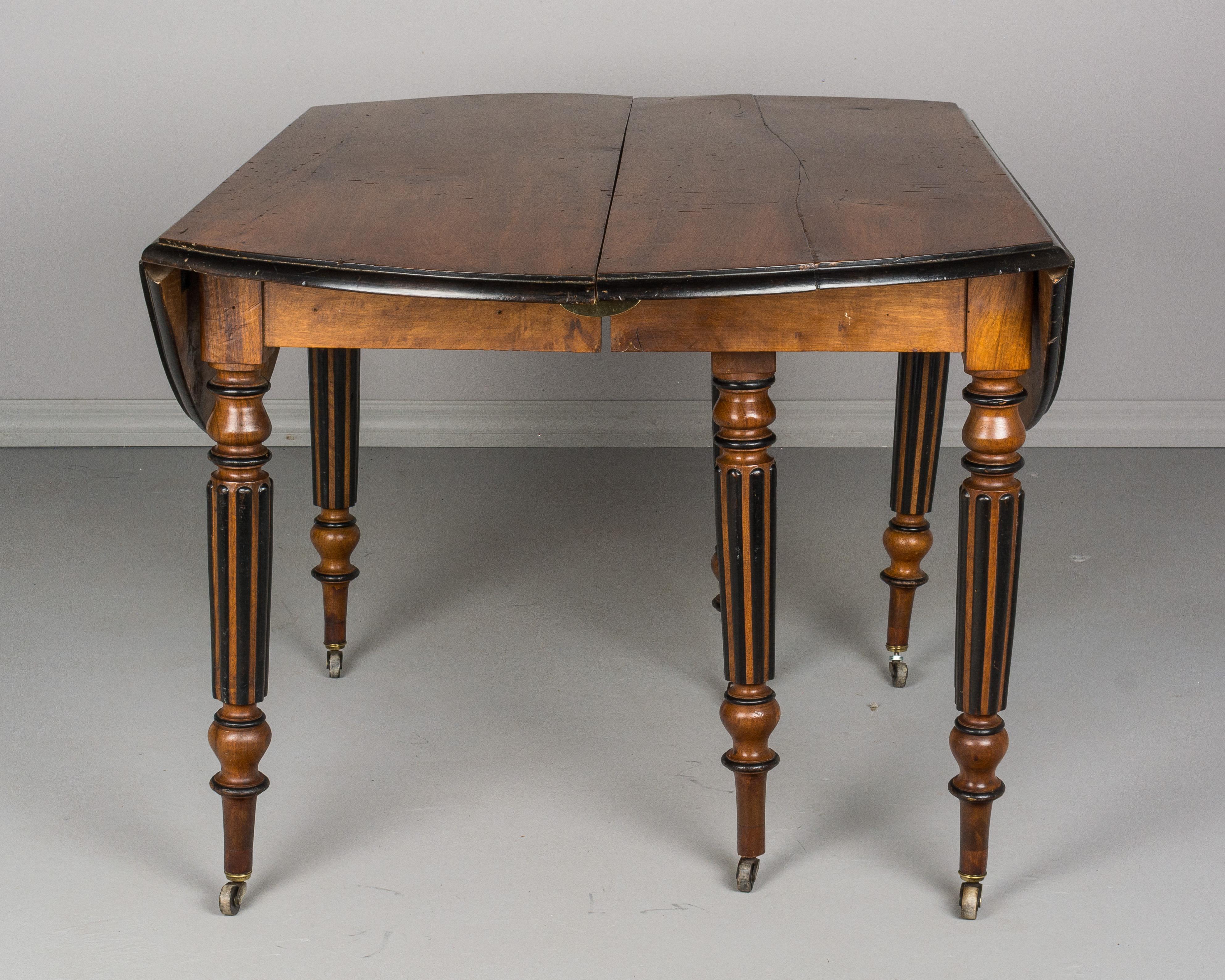 19th Century French Napoleon III Style Dining Table 1
