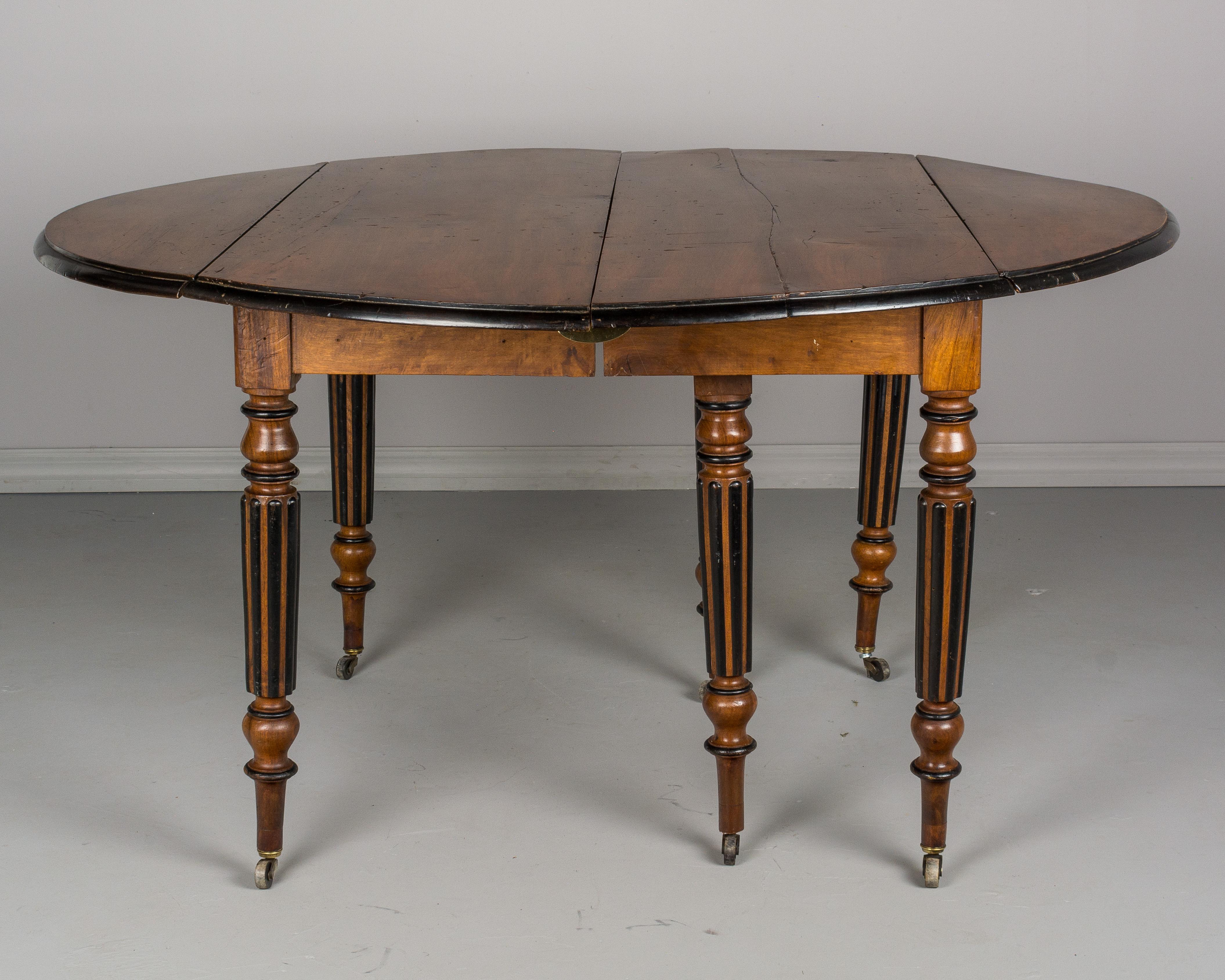 19th Century French Napoleon III Style Dining Table 2