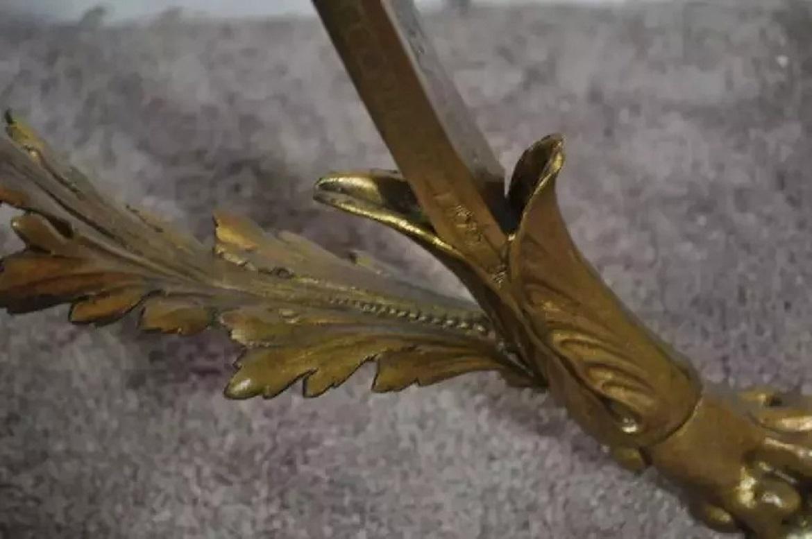 C.C. francese del XIX secolo, Leone Figurato in Bronzo, Piantana Vaso Piedistallo in vendita 4