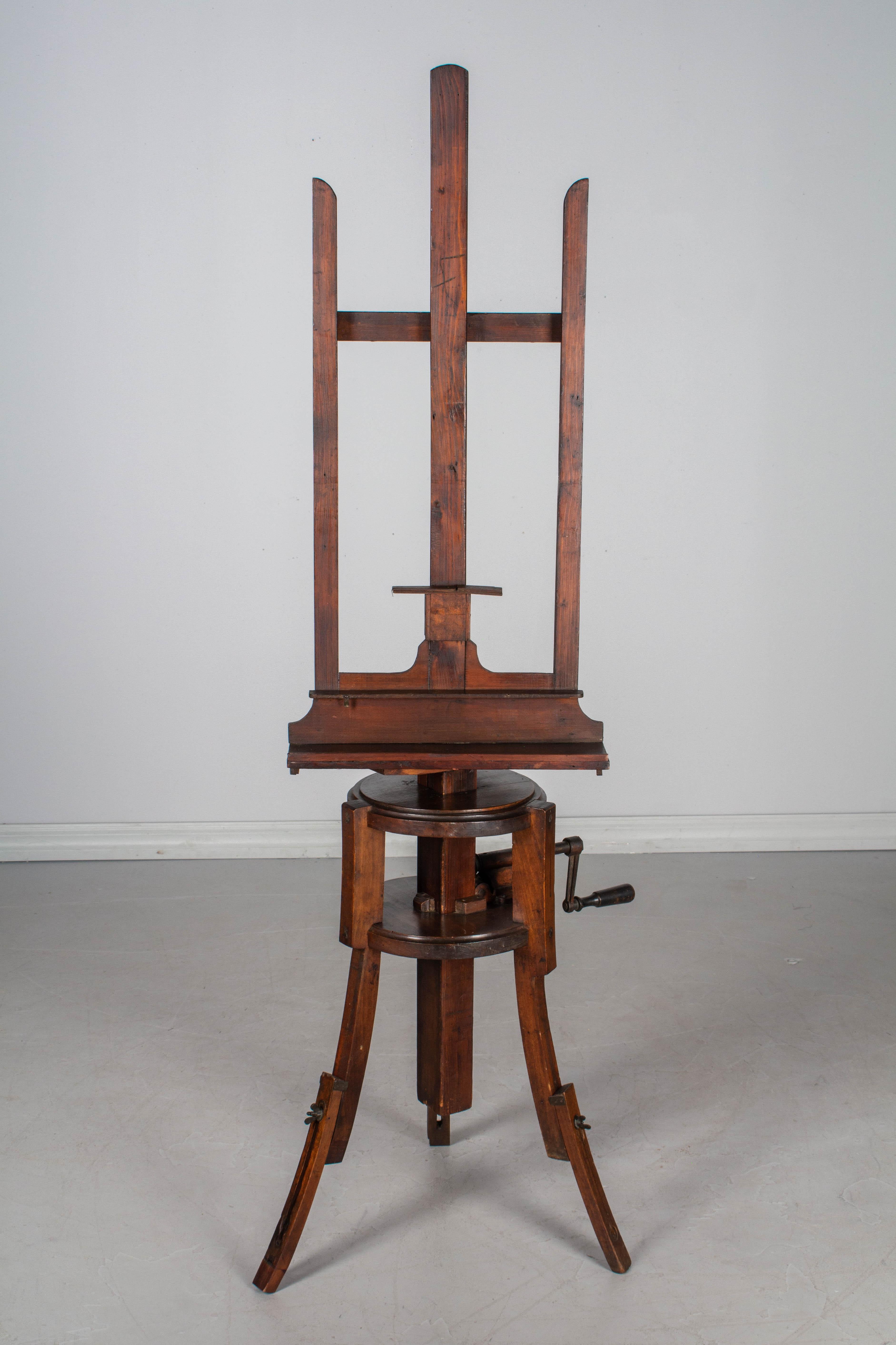 19th Century French Painter's Display Easel 2