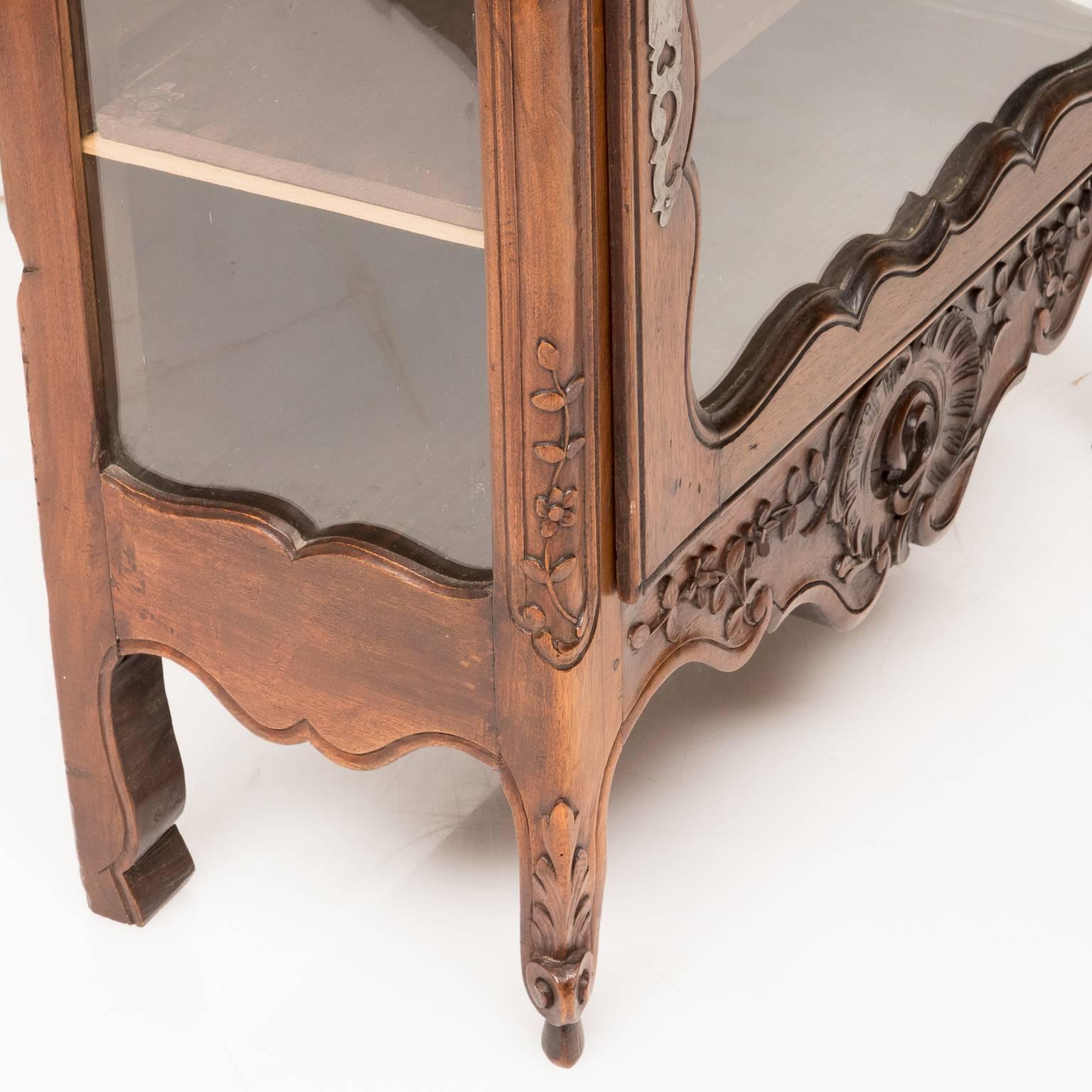 Woodwork 19th Century French Provincial Hanging Cabinet