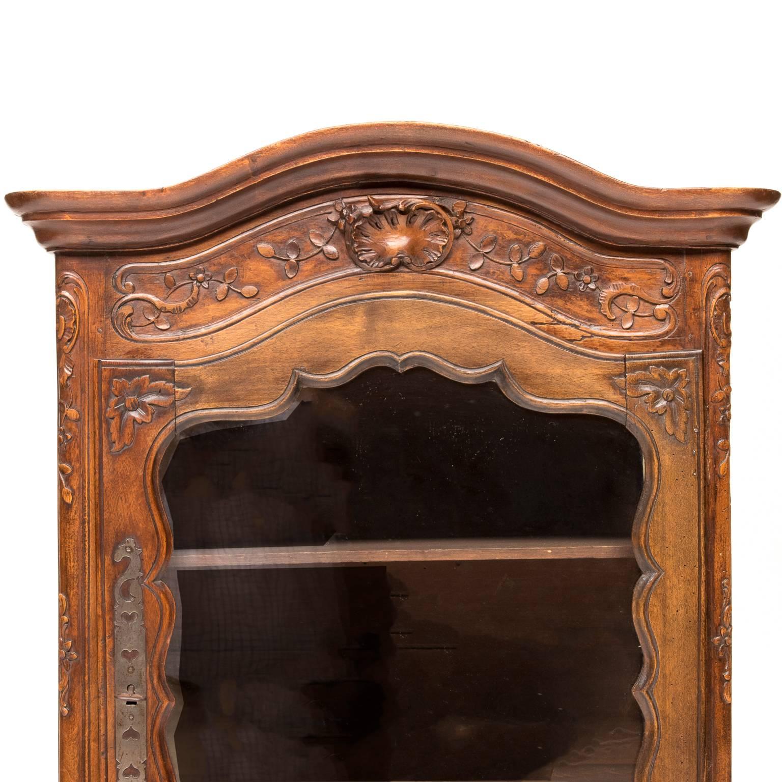 19th Century French Provincial Hanging Cabinet 3