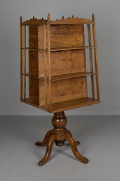 19th Century French Rotating Bookshelf