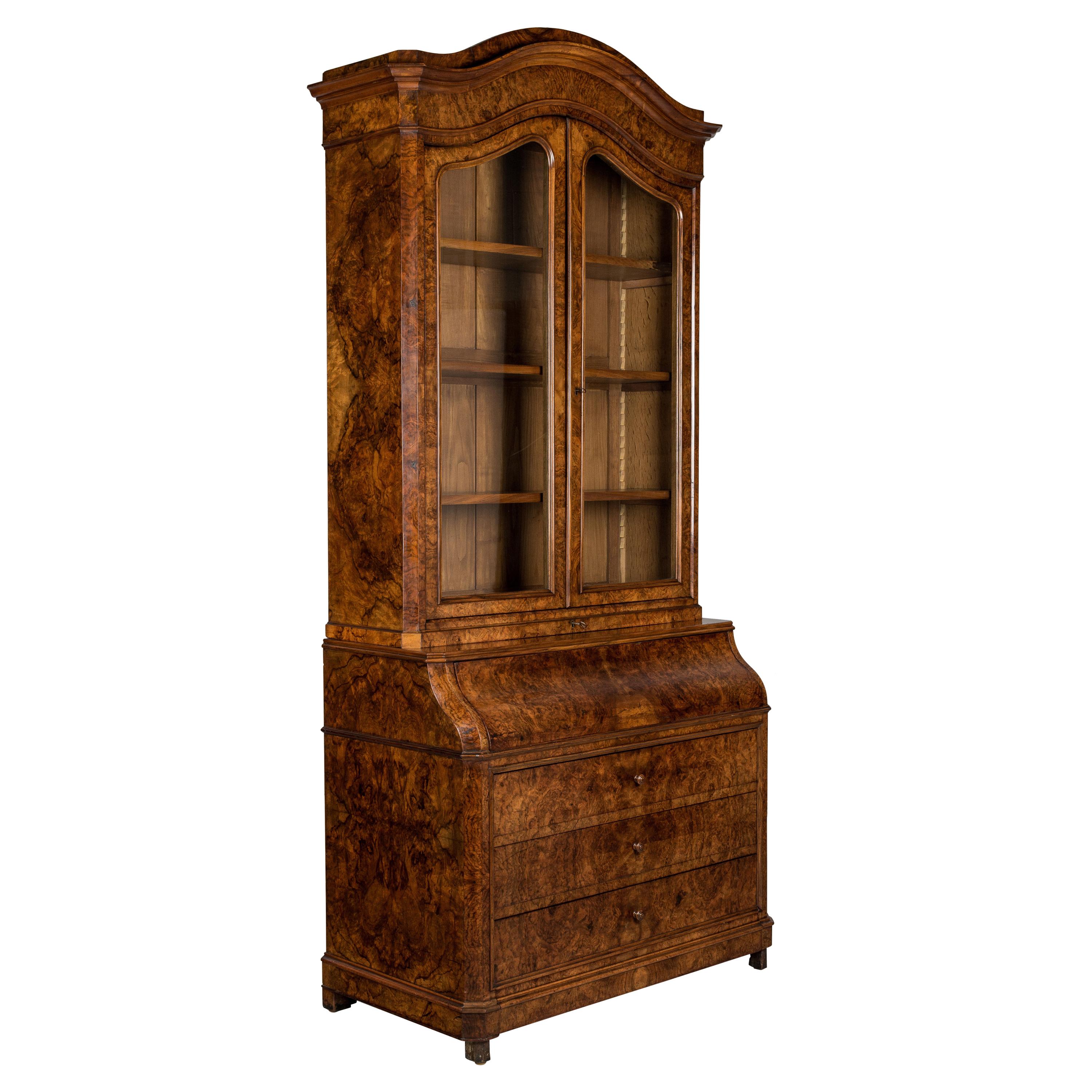 Glass Doors Bookcases 585 For On 1stdibs