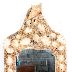19th Century French Shell Mirror