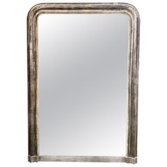 19th c. French Silver Louis Philippe Mirror
