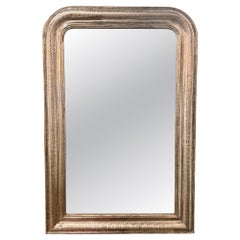 19th c. French Silver Louis Philippe Mirror