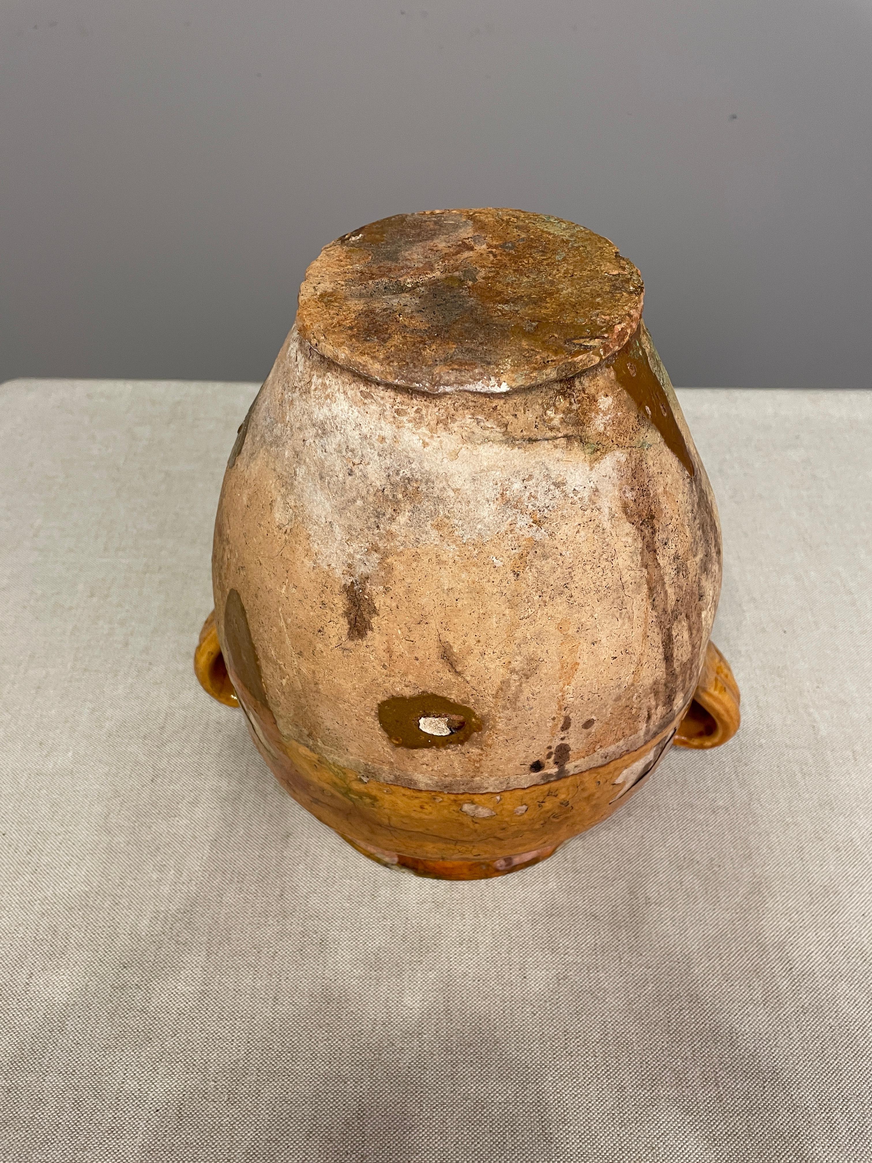 19th C. French Terracotta Confit Pot 1