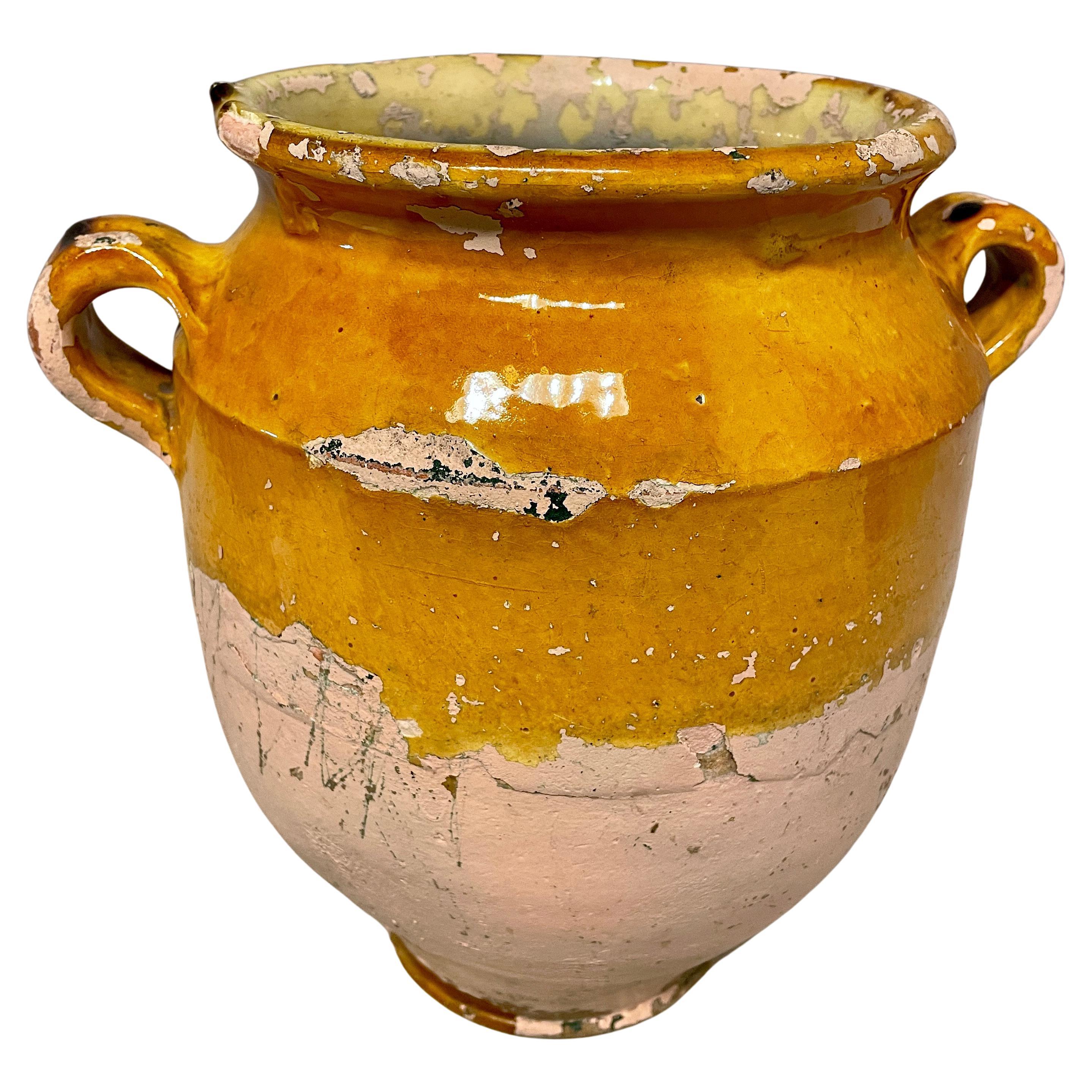 19th c. French Terracotta Confit Pot