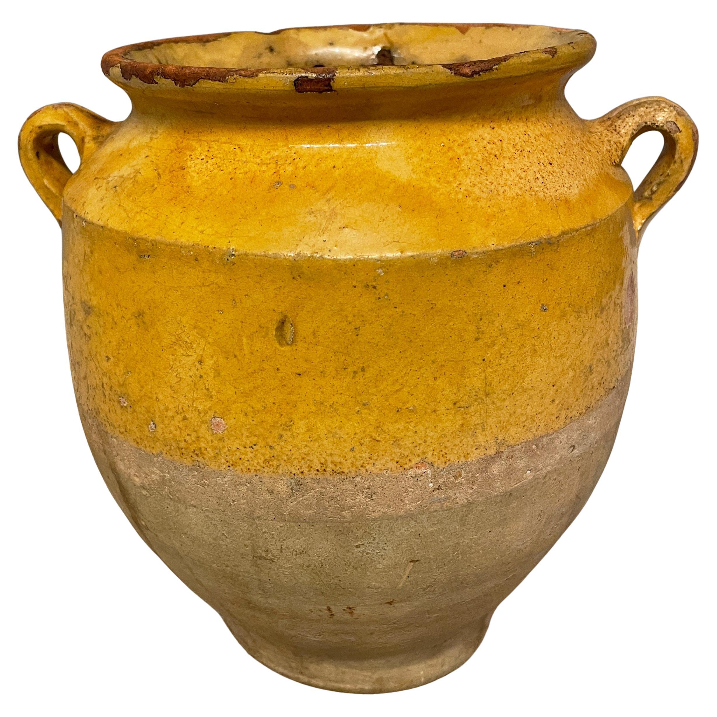 19th C. French Terracotta Confit Pot