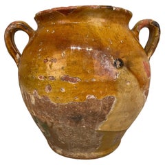 19th C. French Terracotta Confit Pot