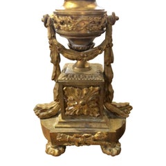 19th Century French Three-Piece Clock Set  Garniture by Masion P
