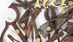 19th Century French Tradesman or Mason Tool Sign