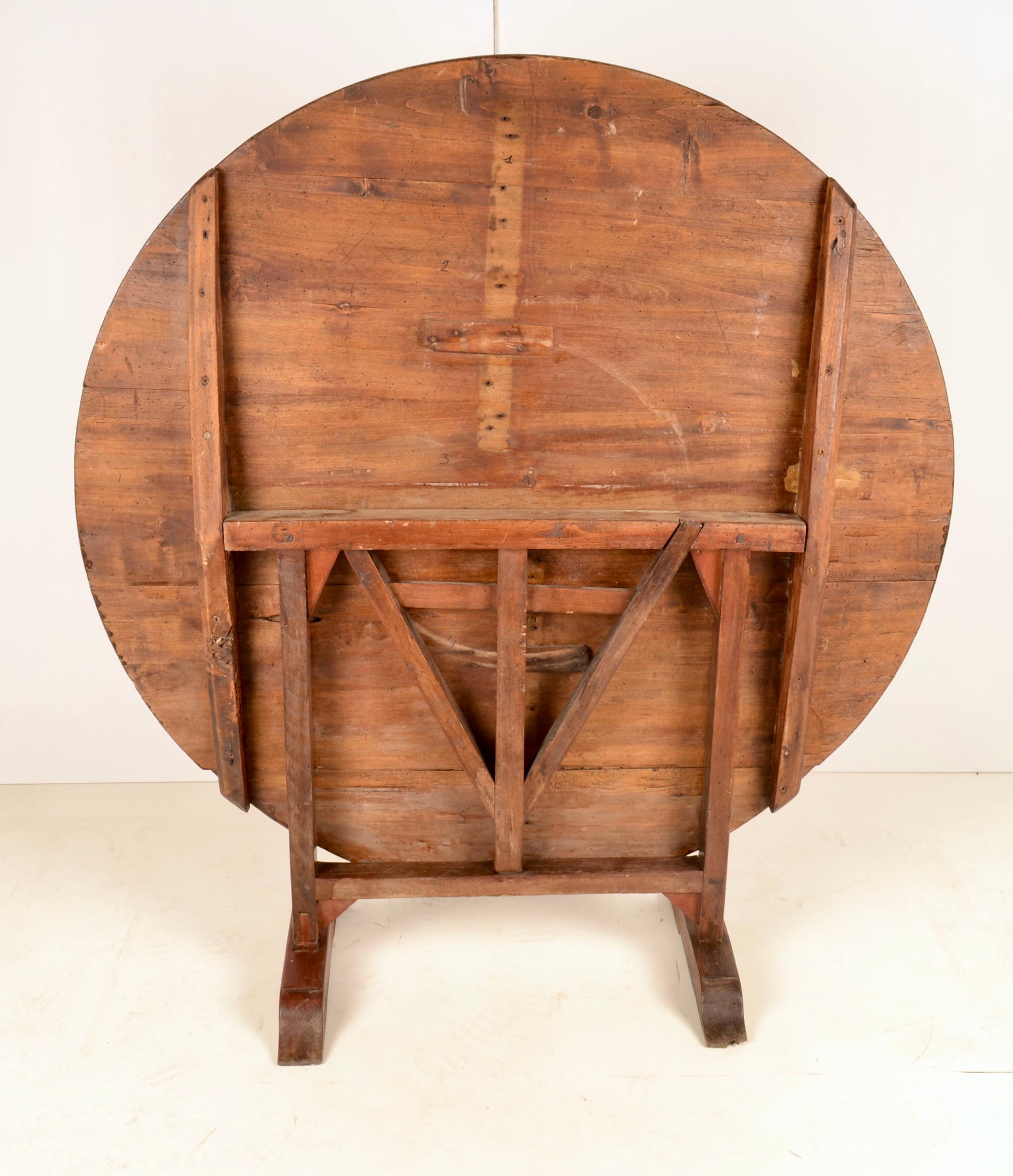 19th c French Wine Tasting Table 3