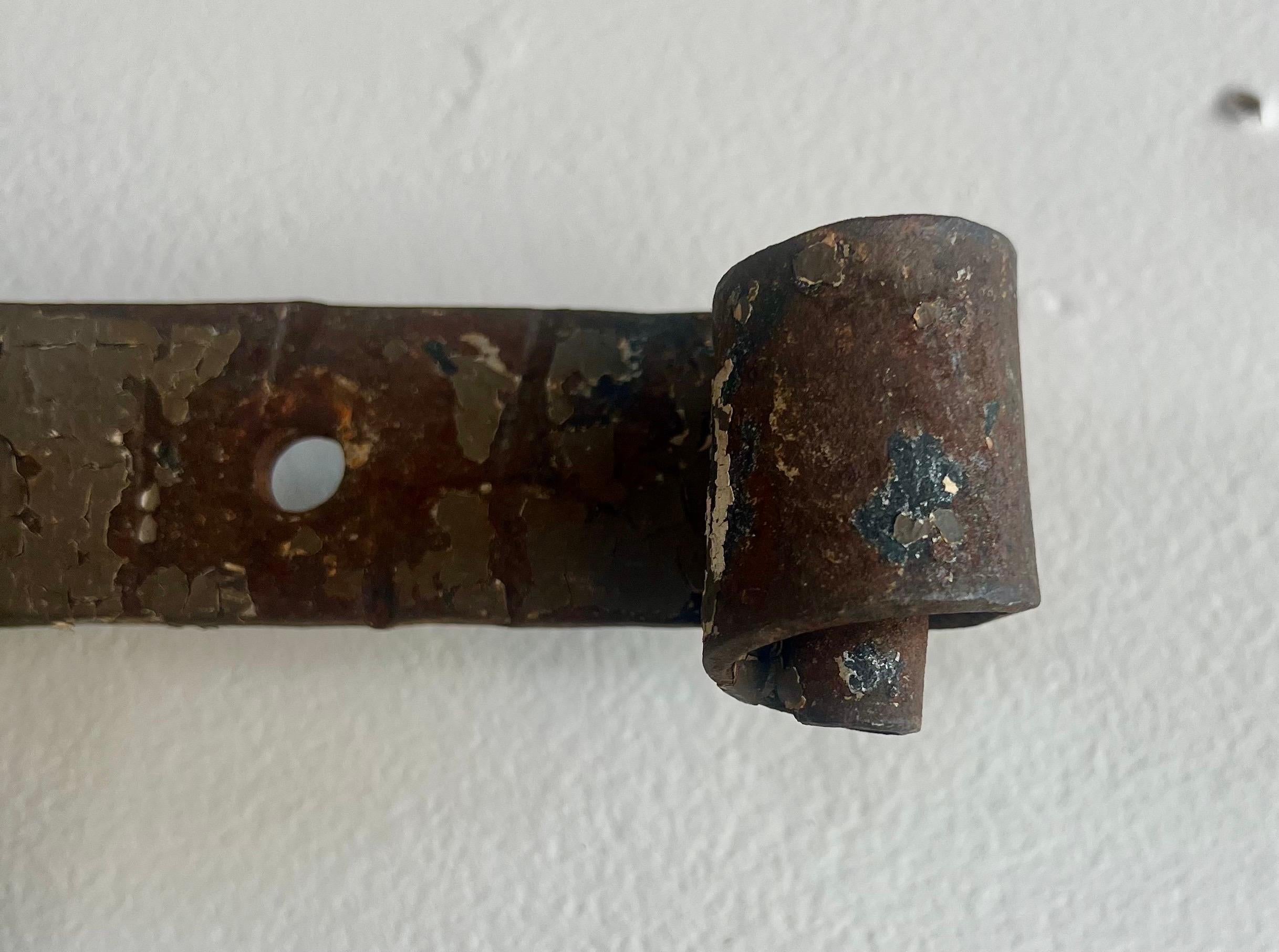 Ferro battuto A.I.C. francese del XIX secolo, porta cappelli e cappotti in ferro battuto in vendita