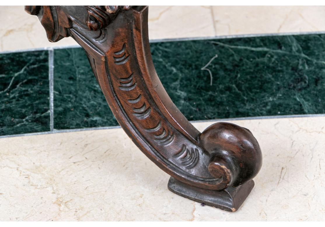 19th C. George III Style Mahogany Pie Crust Tilt Top Table for Restoration For Sale 6