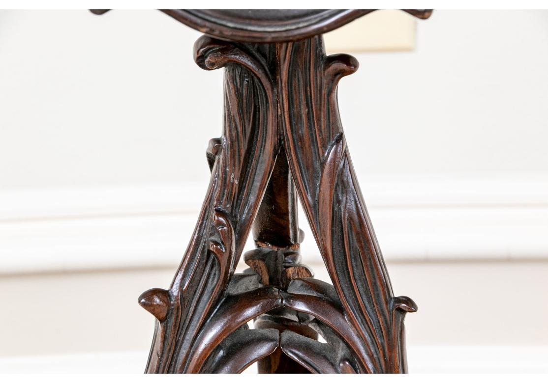 19th C. George III Style Mahogany Pie Crust Tilt Top Table for Restoration For Sale 2