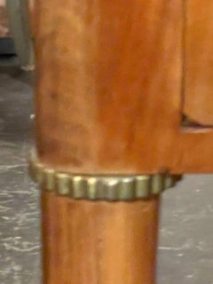 19th c. German Neoclassical Mahogany Side Table