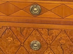 19th c. German Neoclassical Walnut Commode