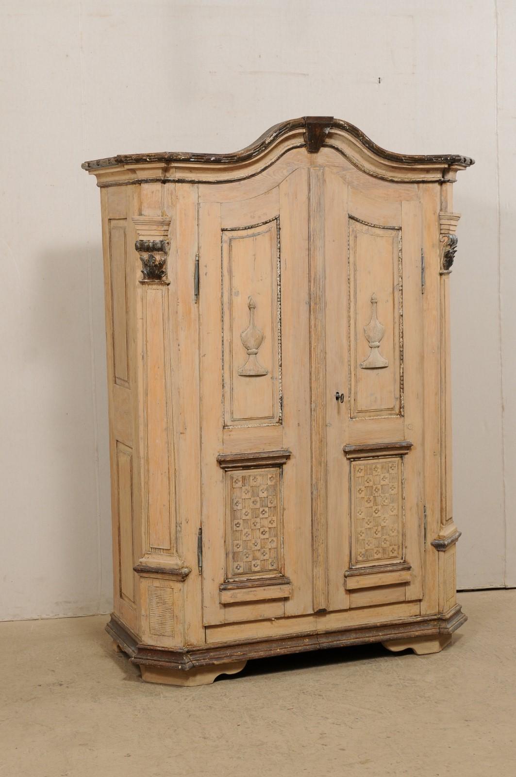 tall decorative storage cabinet