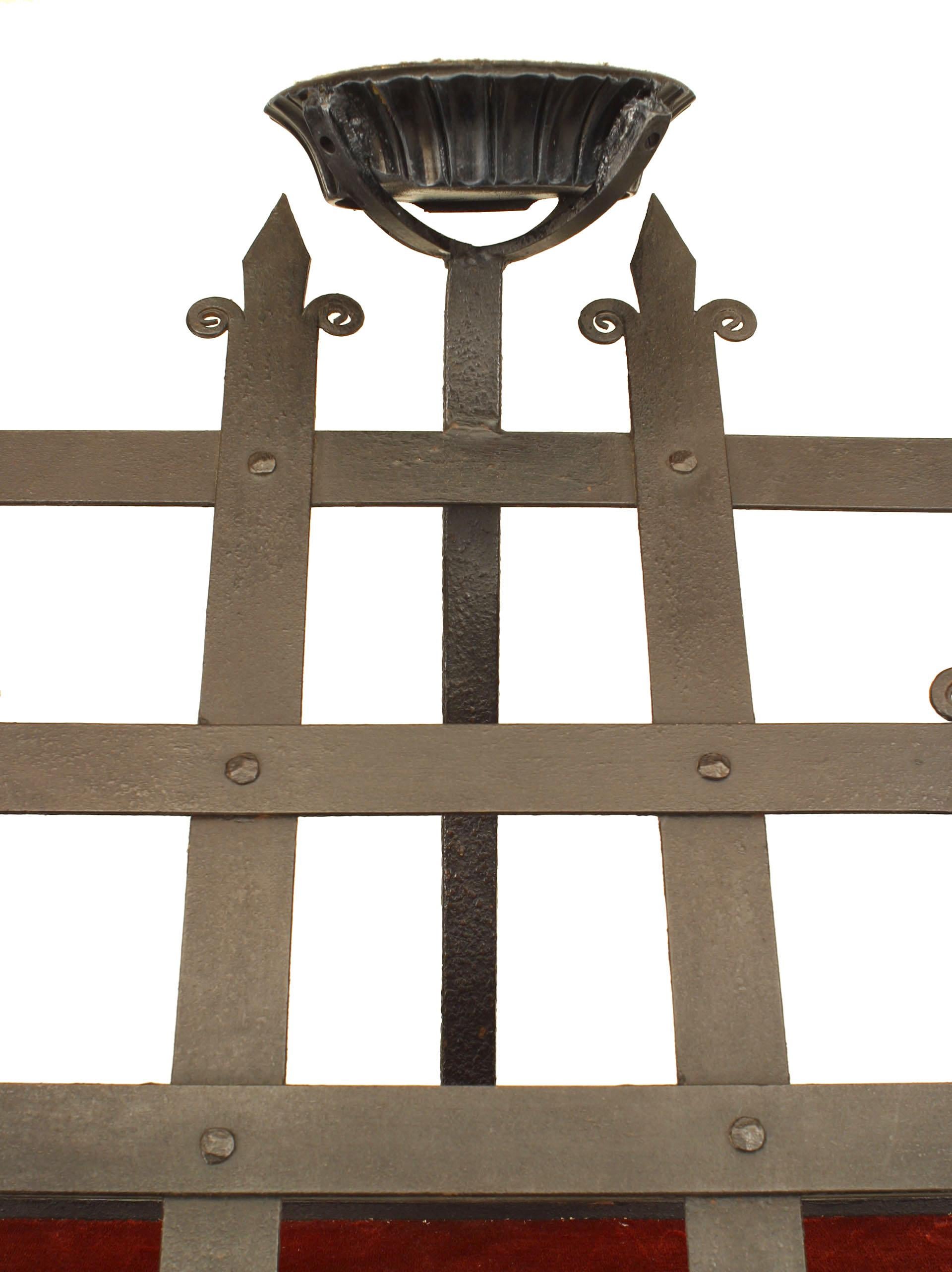 19th Century Gothic Revival Wrought Iron Lectern For Sale