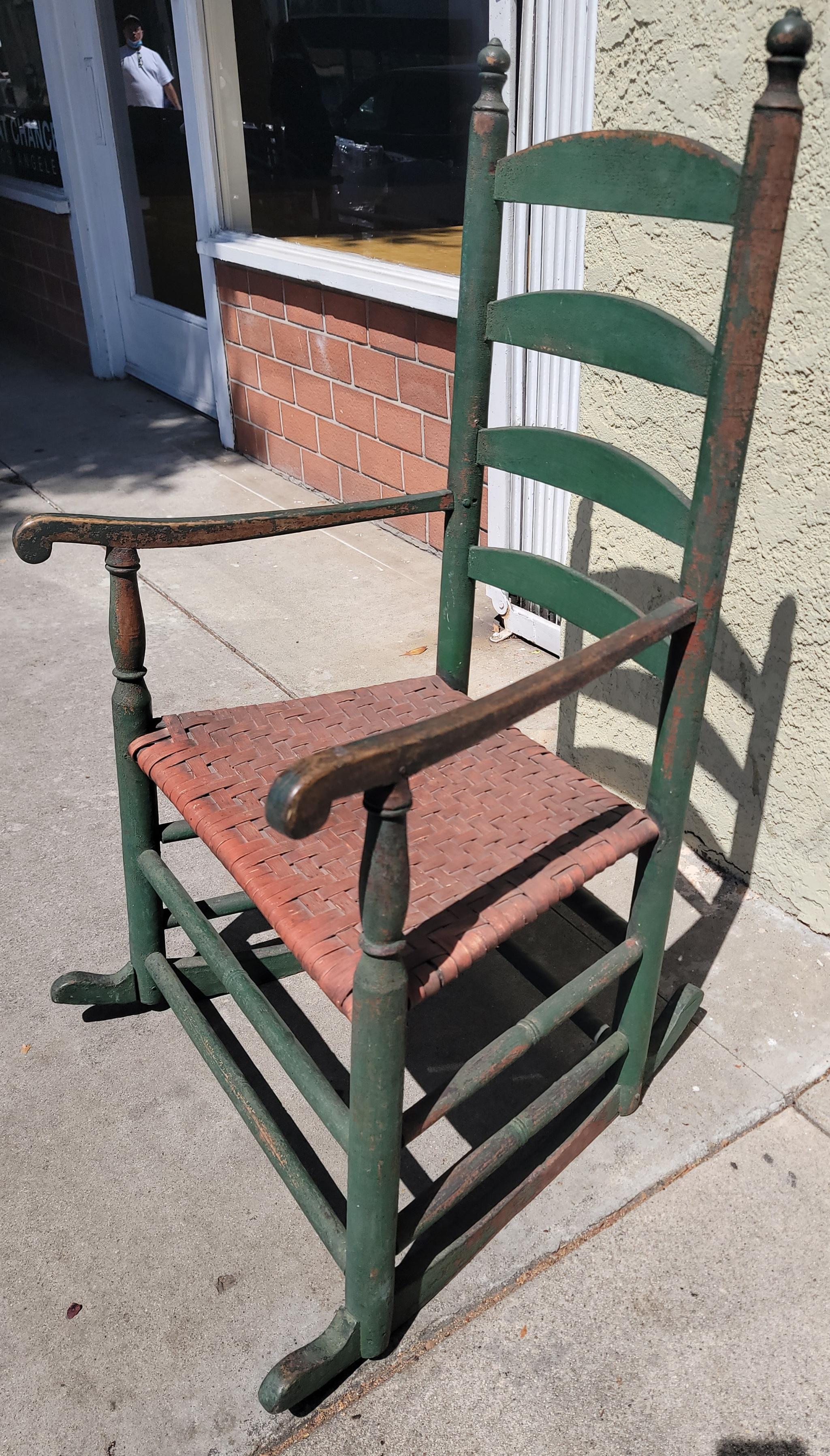 ladder back rocking chairs