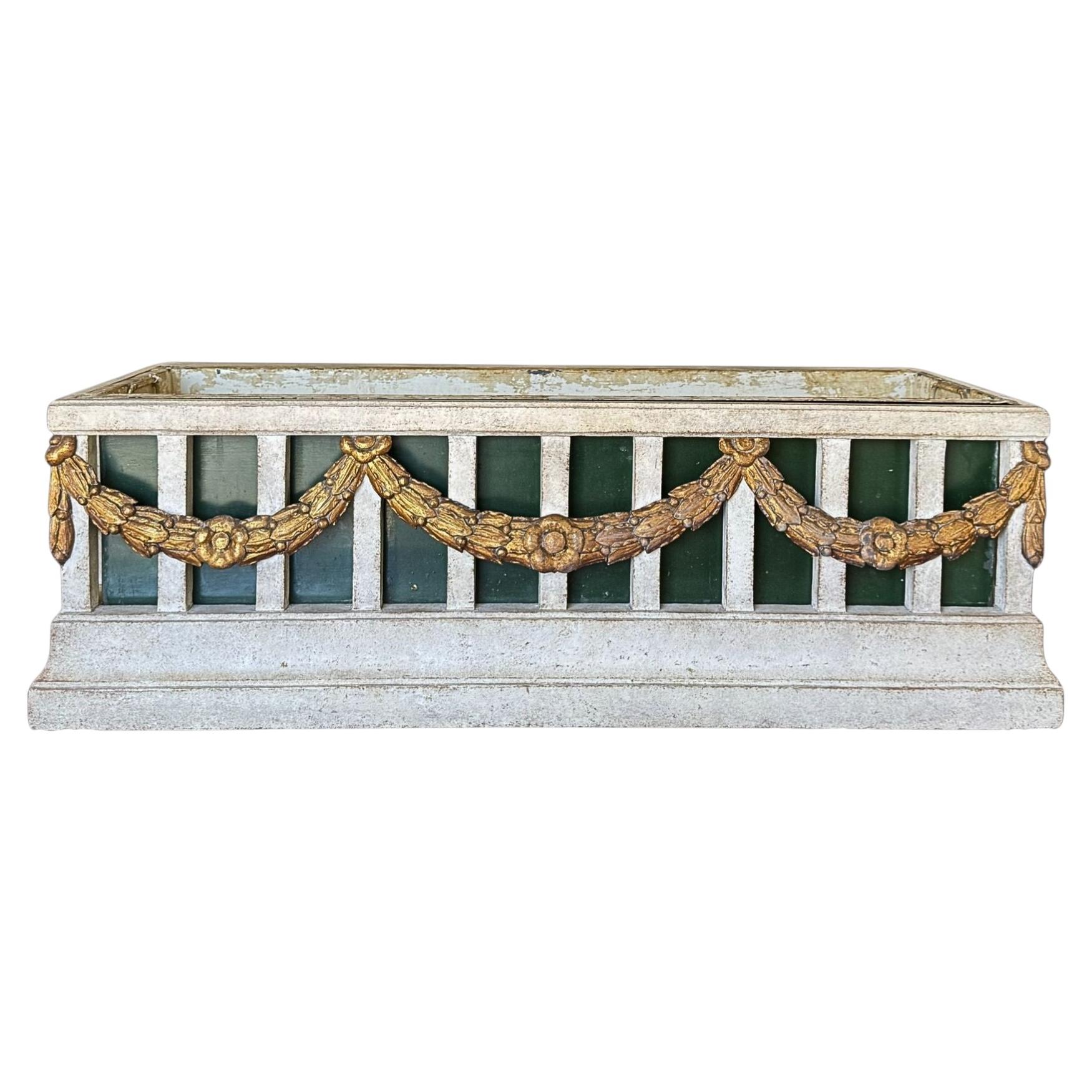 19th C Gustavian style Flower Container For Sale