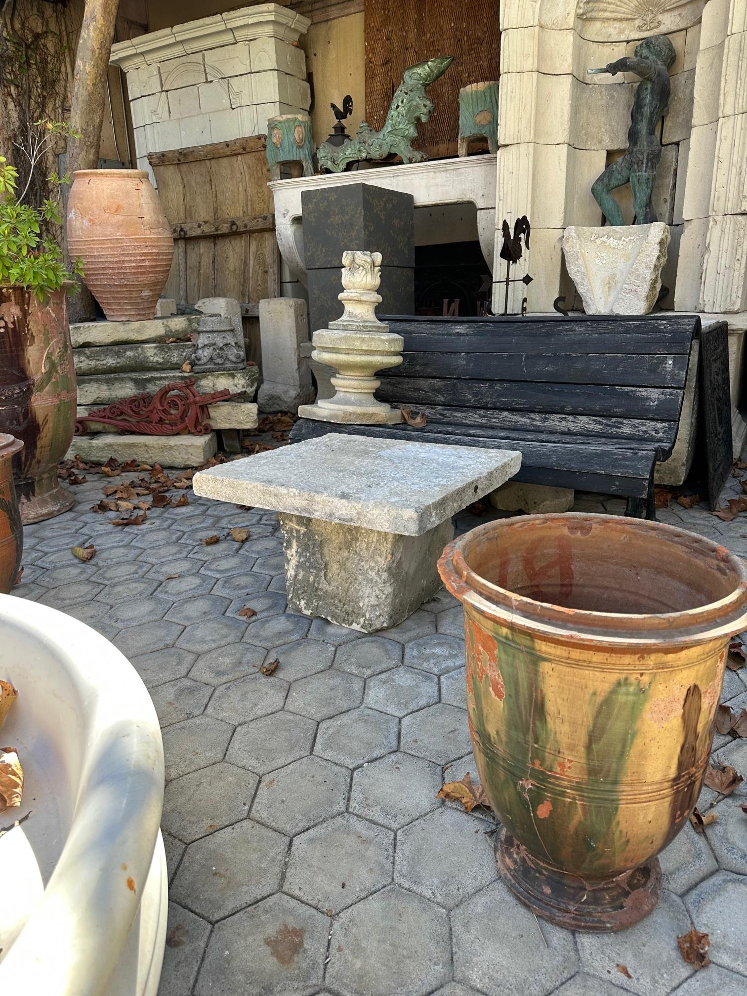 19th C. Hand Forged Metal & Carved Wood Antique Park Garden Bench Seat Furniture For Sale 5