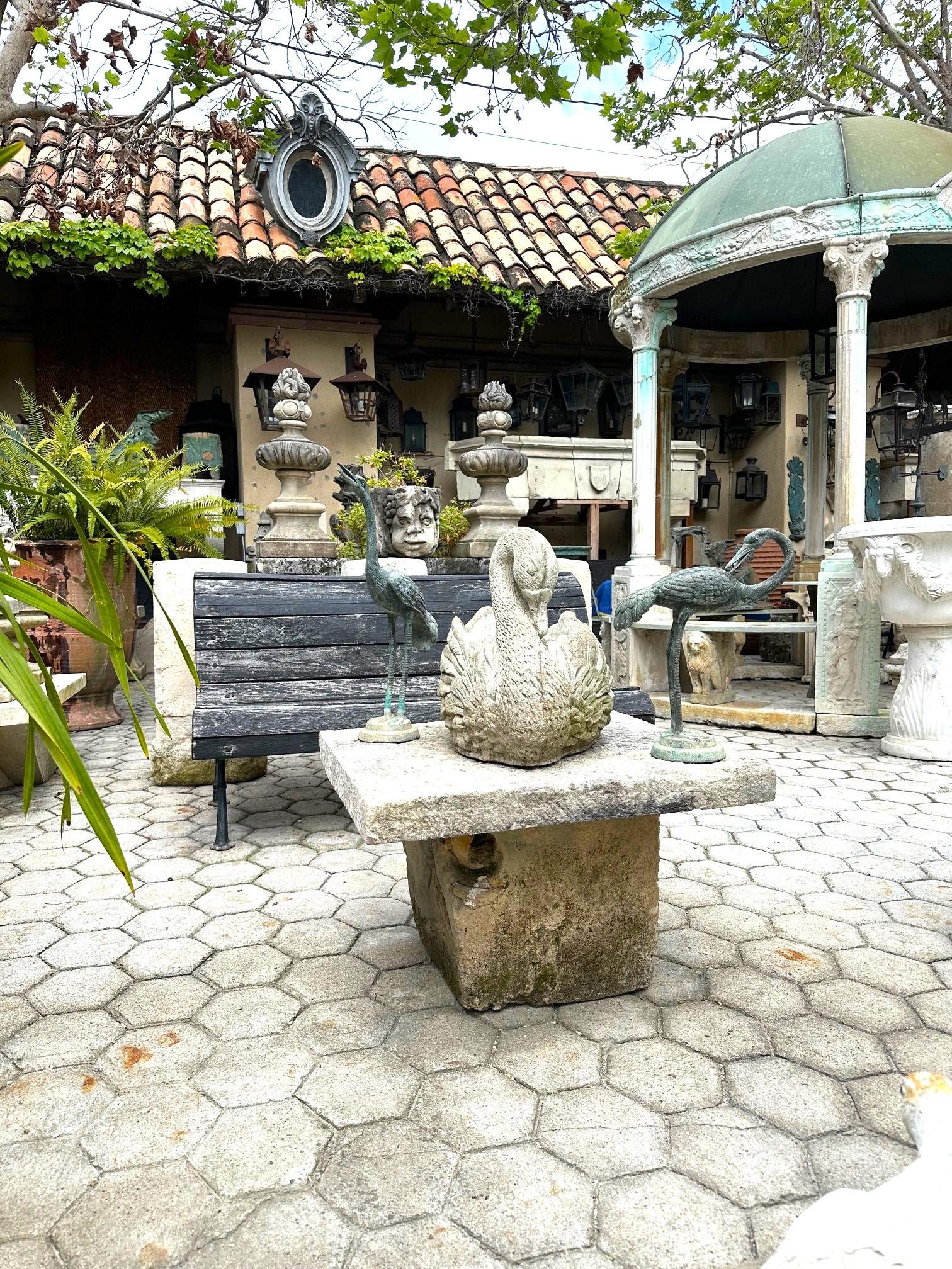 19th C. Hand Forged Metal & Carved Wood Antique Park Garden Bench Seat Furniture For Sale 2