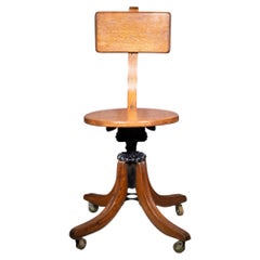 XIX sec. Sedia da stenografo della Heywood Brothers & Wakefield Company, 1897 ca.