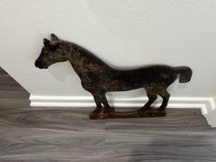 19th C Horse Windmill Weight from New England