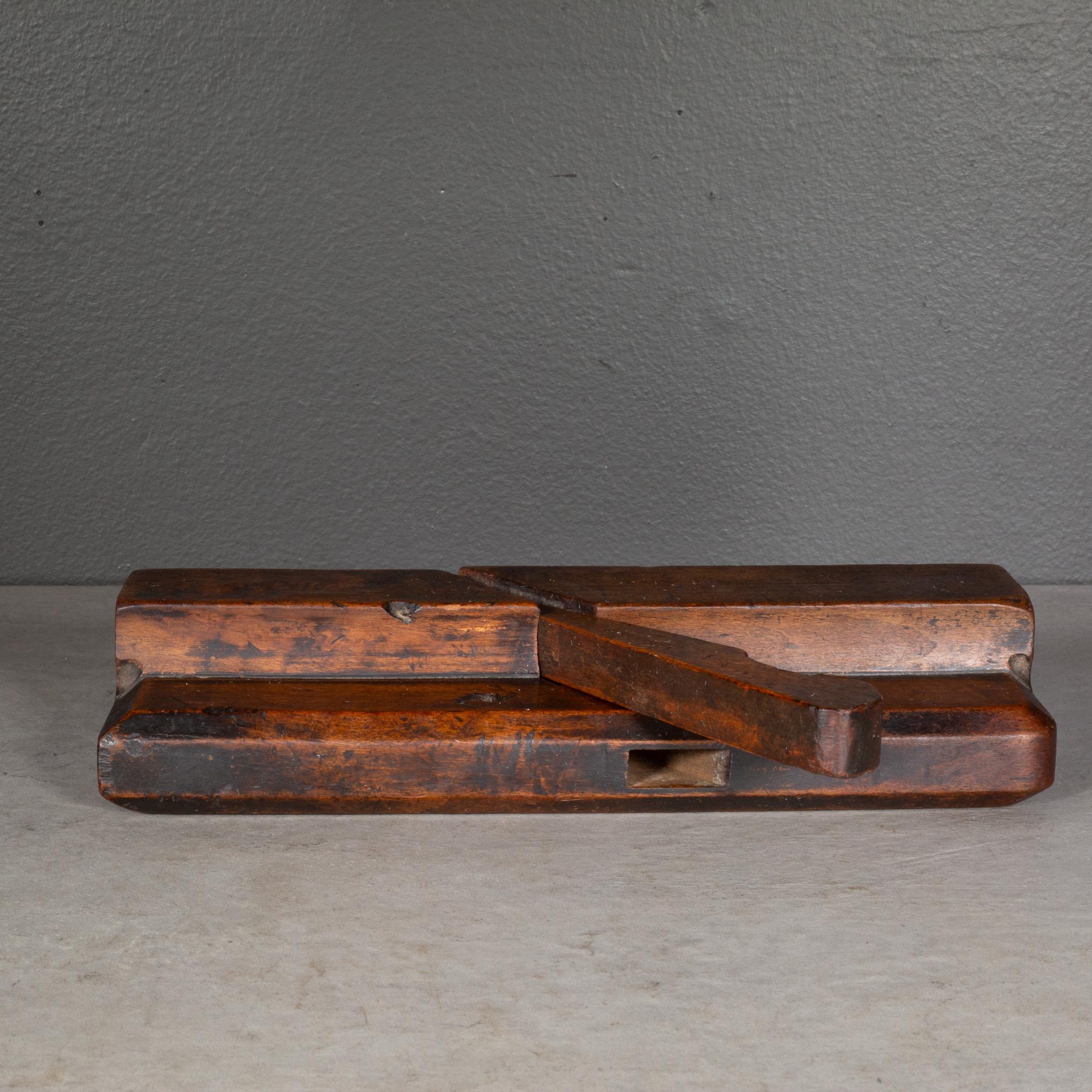 Industriel 19e s. I. Planche à moulurer pour charpente Hick en vente