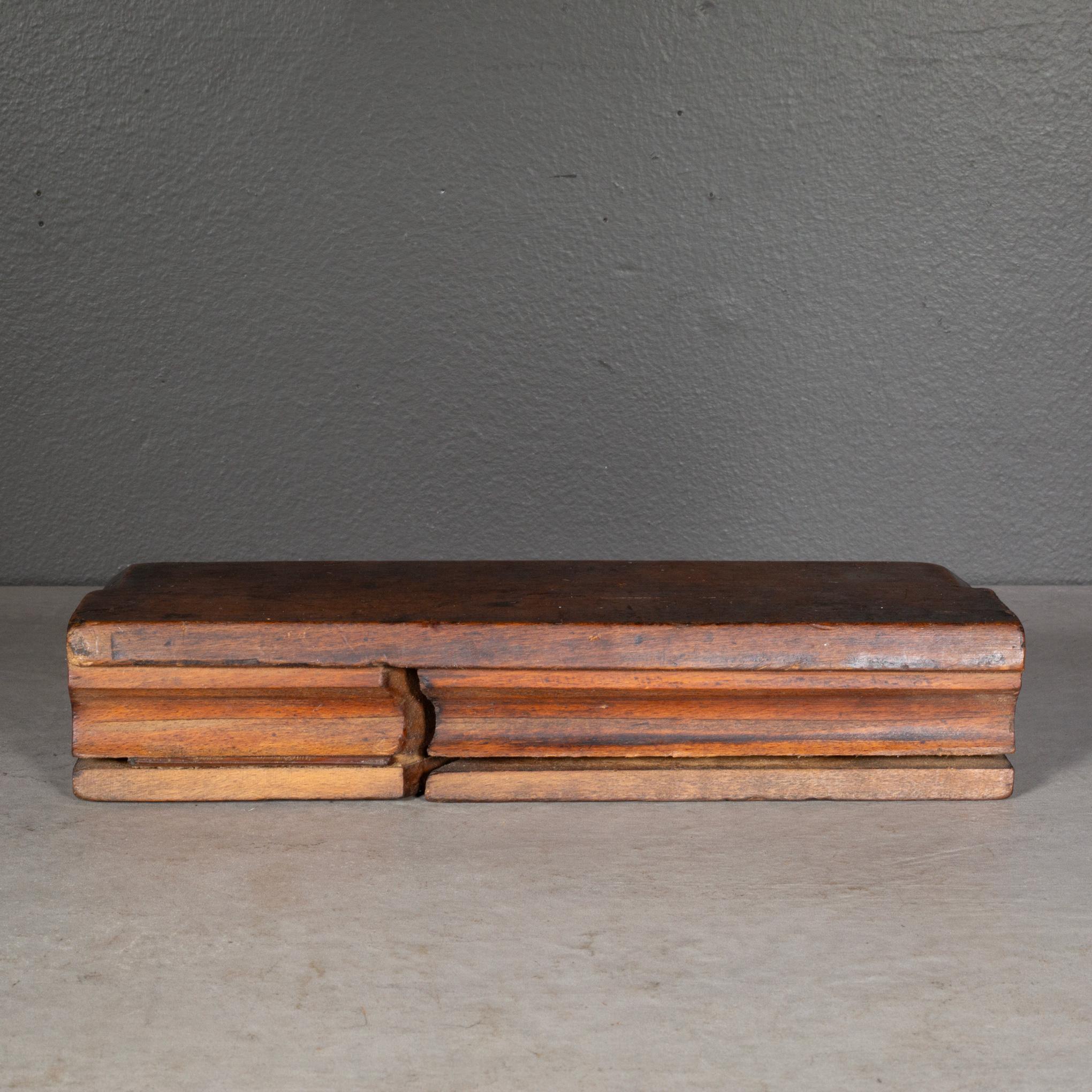 19e s. I. Planche à moulurer pour charpente Hick Bon état - En vente à San Francisco, CA