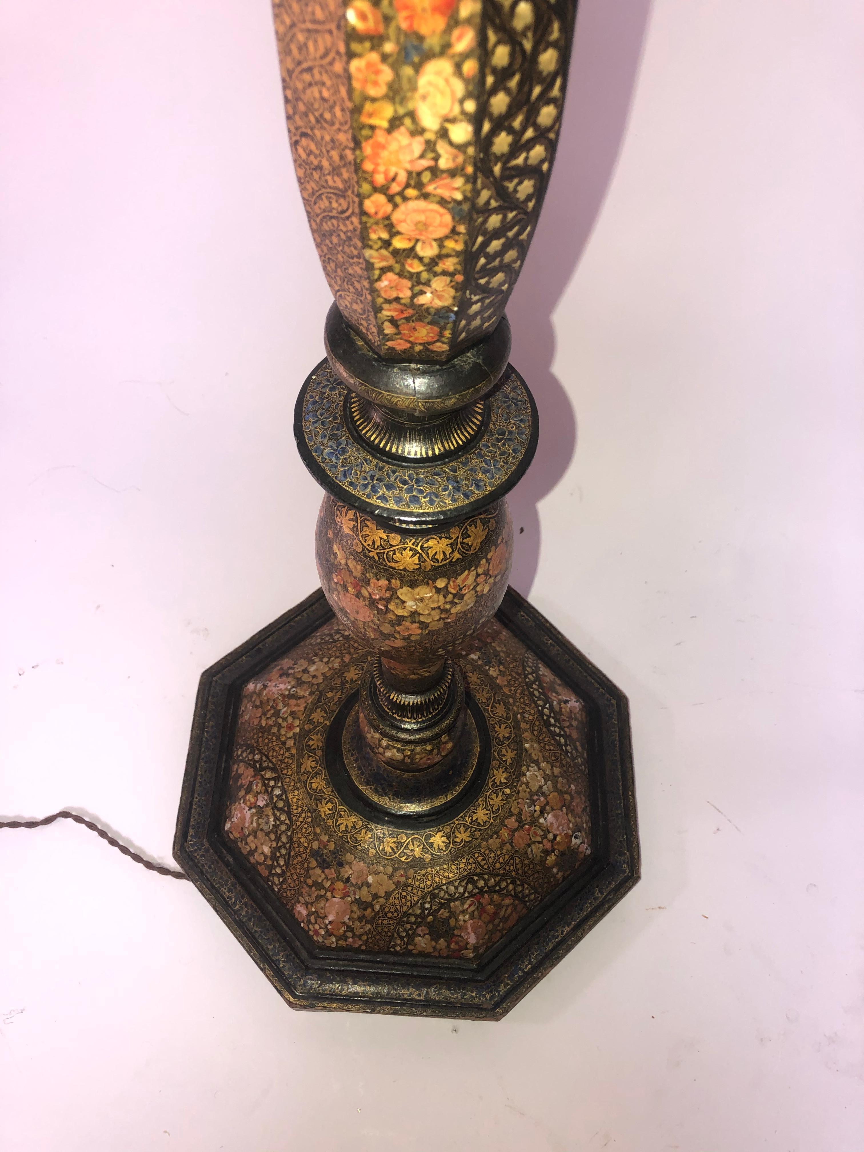 19th Century Indian Kashmir Floor Lamp For Sale at 1stDibs indian floor lamp, floor lamp india