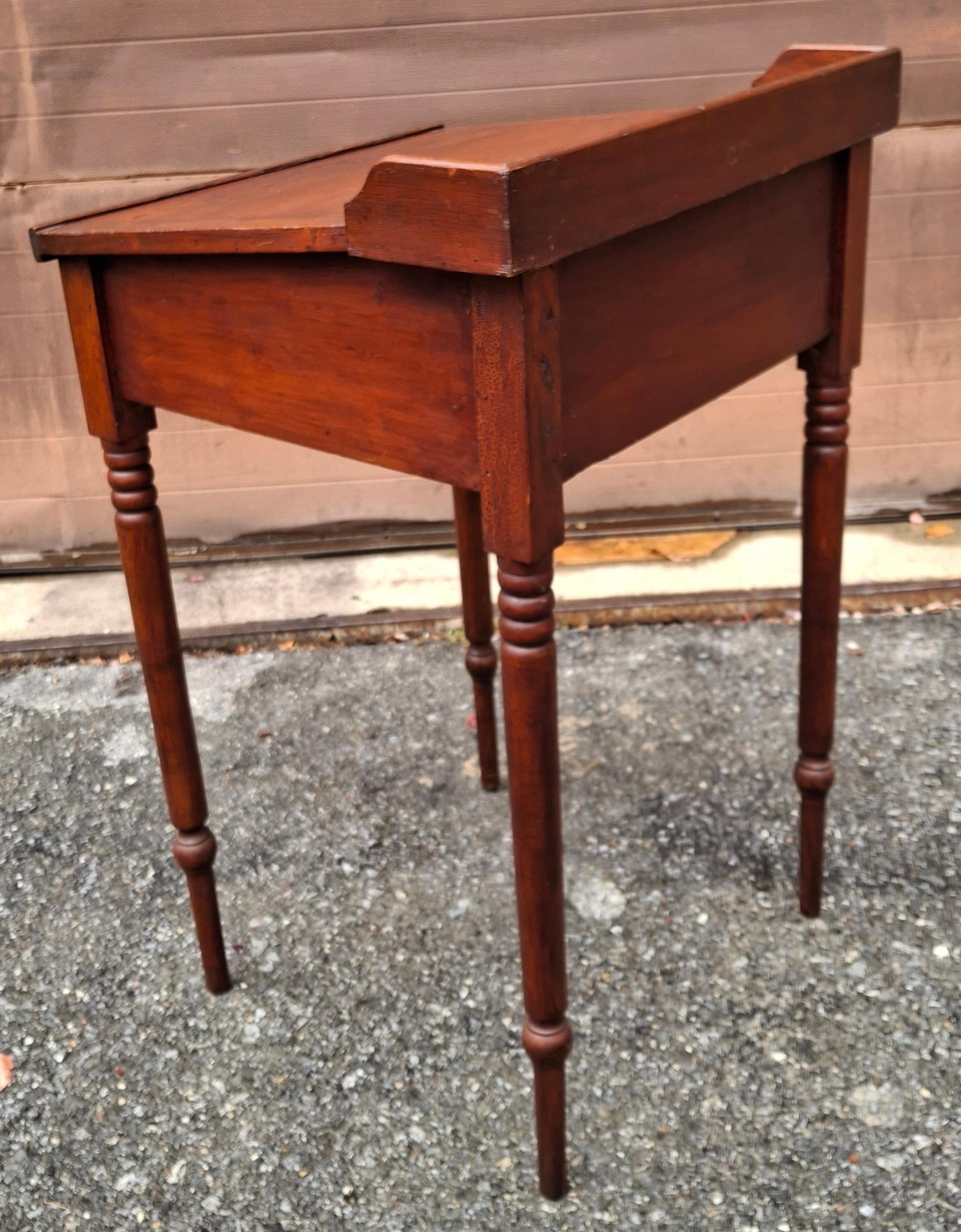 19th C. Inventaire Bon Pasteur Federal Style Fruitwood Dictionary Stand For Sale 3