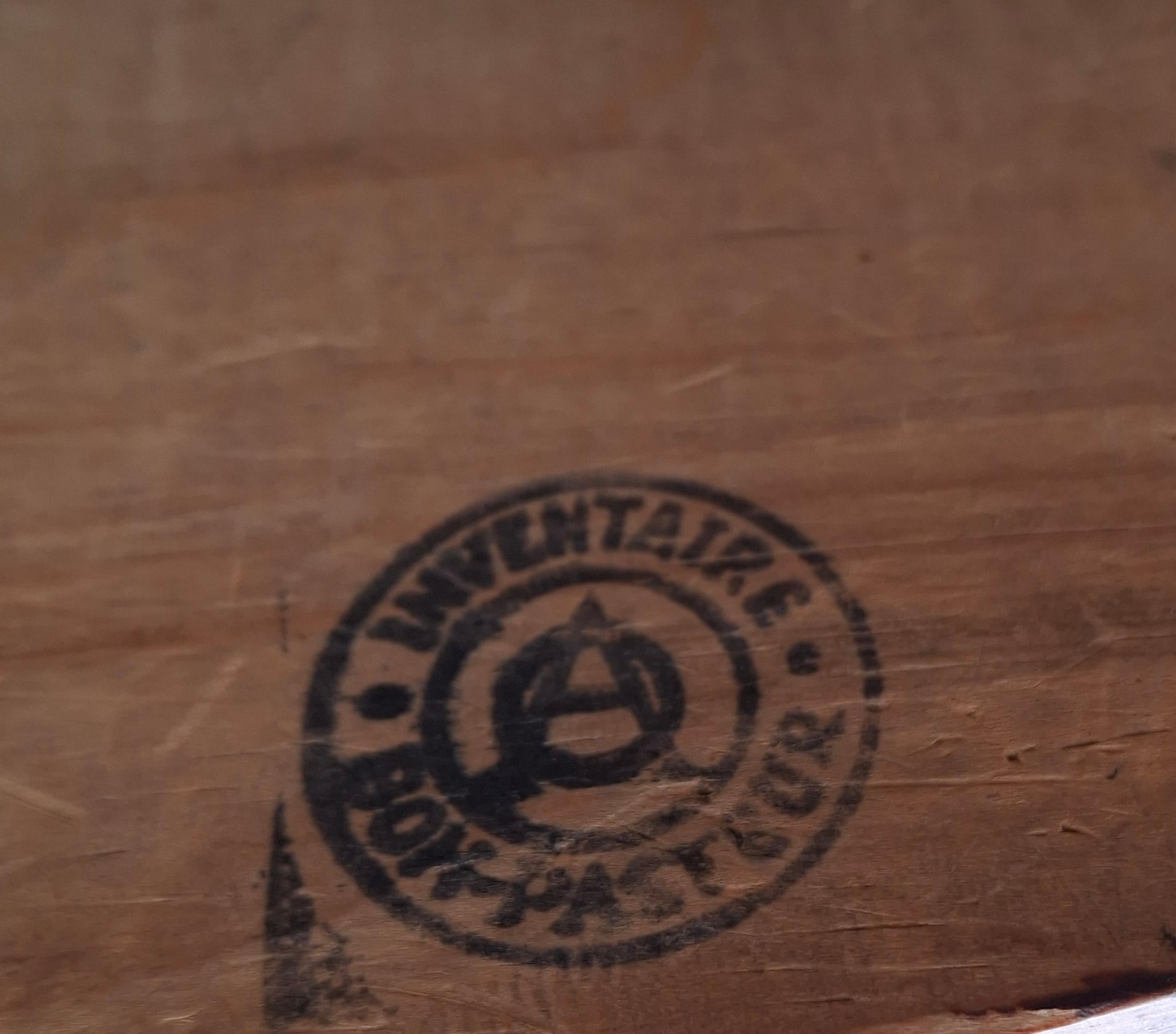 19th C. Inventaire Bon Pasteur Federal Style Fruitwood Dictionary Stand For Sale 5