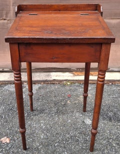 A.I.C. Bon Pasteur Federal Style Fruitwood Dictionary Stand 19th C.