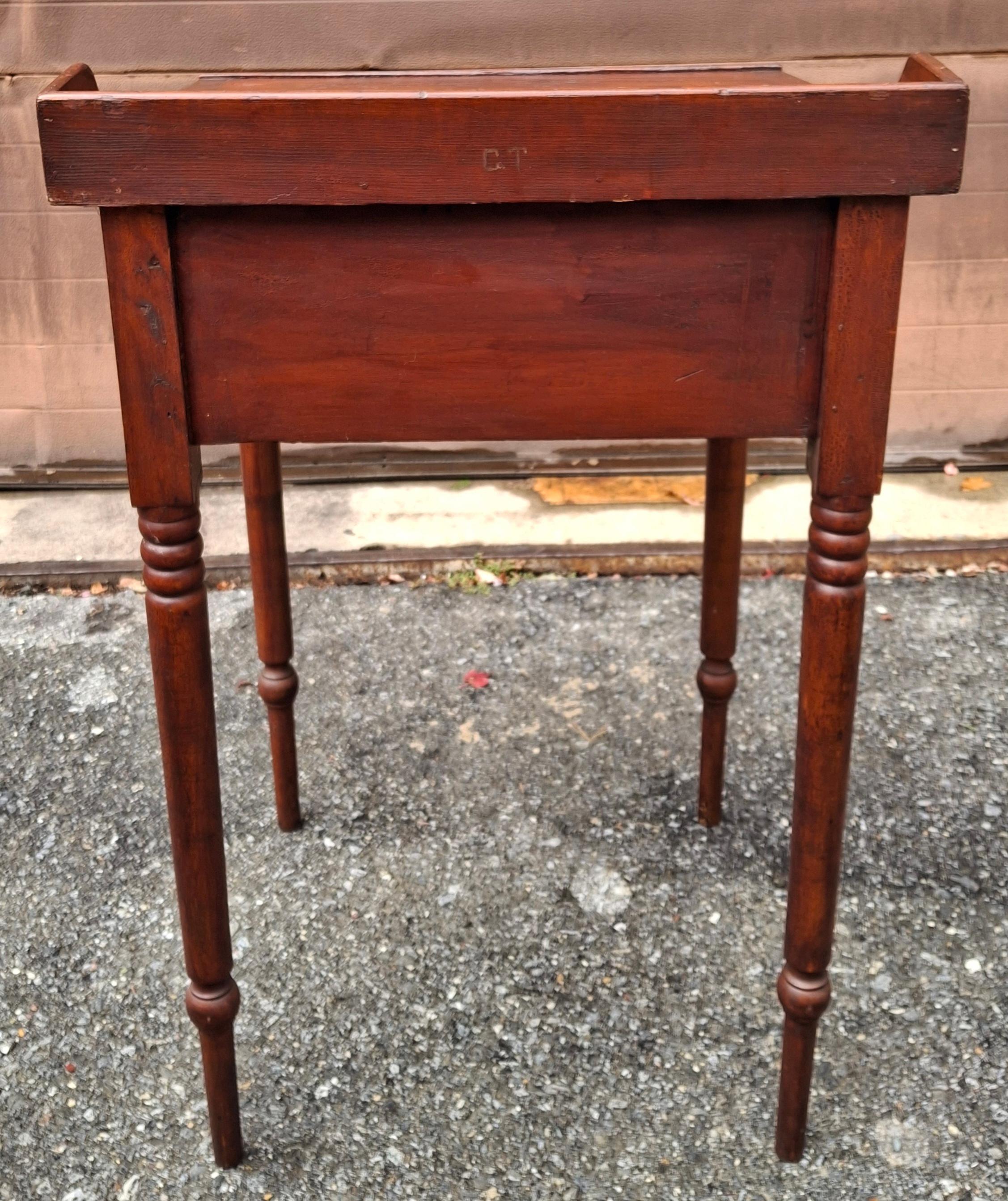 19th C. Inventaire Bon Pasteur Federal Style Fruitwood Dictionary Stand For Sale 2