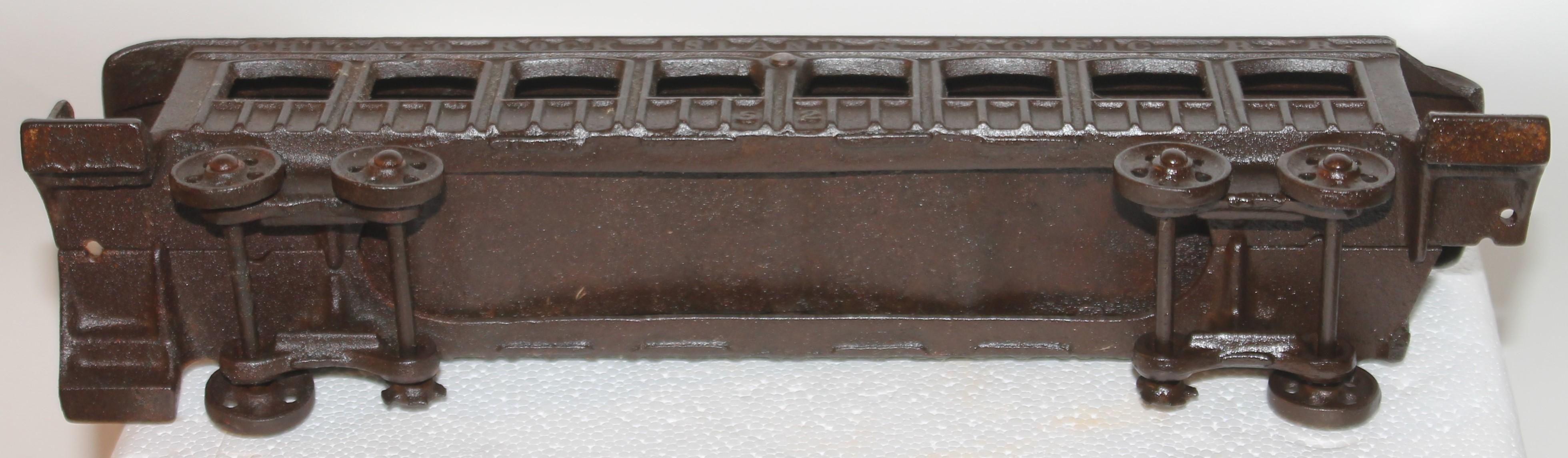 Cast 19th C Iron Chicago Trains For Sale