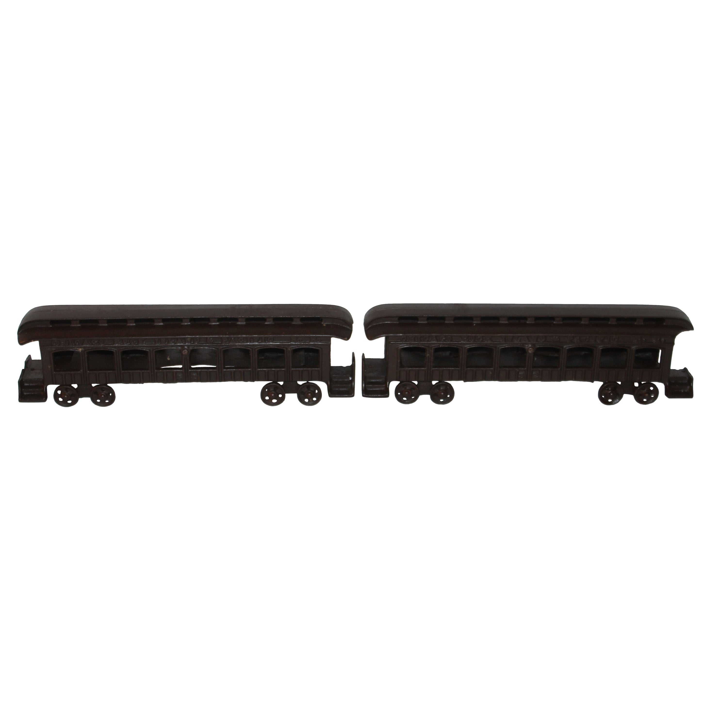 19th C Iron Chicago Trains
