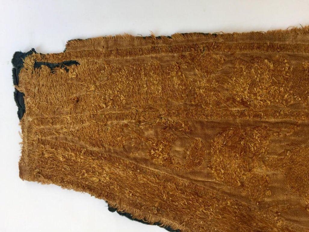 Ricamato Tessile islamico dell'Impero Ottomano del XIX secolo con fili metallici d'argento Frammento antico in vendita